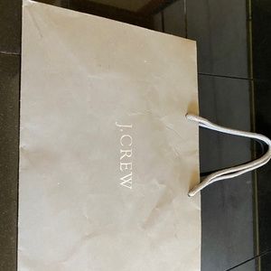 J CREW SMALL SHOPPING BAG